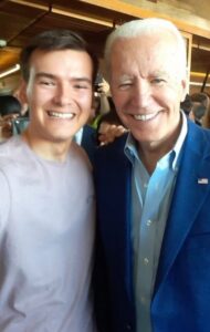 PHOTO Joe Biden With Aidan Maese-Czeropski