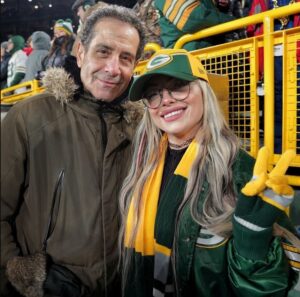 PHOTO Liv Morgan On The Field At Packers Game In Green Bay