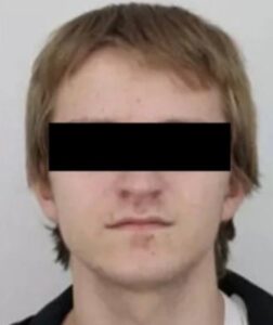 PHOTO Mass Shooter David Kozák With His Eyes Blacked Out