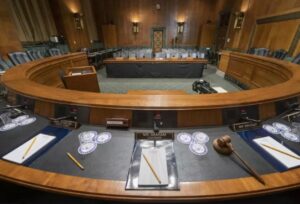 PHOTO Of What Senate Room Aidan Maese-Czeropski Was In With Georg Gauger And What It Looks Like Empty