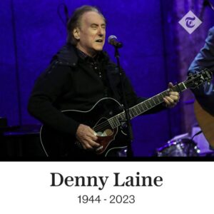 PHOTO RIP Denny Laine 1944-2023