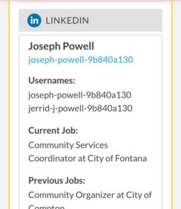 PHOTO Serial Killer Jerrid Powell Previously Worked As Community Coordinator For City Of Compton And Fontana