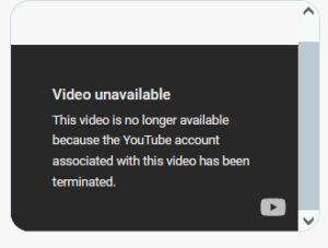 PHOTO Youtube Deleted Tony Polito's Account On Thursday