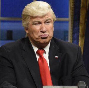 PHOTO Alec Baldwin With Donald Trump's Hair Looking Hideous Meme