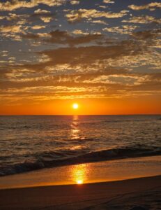 PHOTO Amazing Sunset In Panama City Beach Florida After Tornado Like Nothing Happened