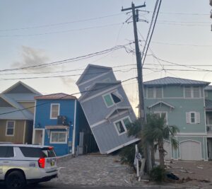 PHOTO Before And After Of $1 Million Home On 101 Gulf Dr Panama City Beach FL Before And After Tornado