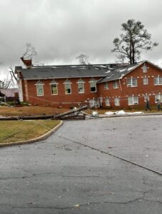 PHOTO Church Still Standing In Cottonwood Alabama After Tornado