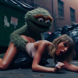 PHOTO Elmo Humping Taylor Swift From Behind