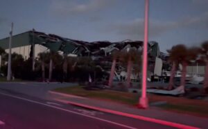 PHOTO Entire Commercial Building In Panama City Florida Looks Like It Got Pancaked By Tornado