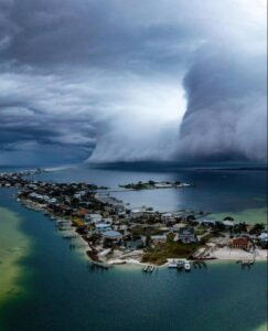 PHOTO HD Picture Showing Storm About To Pummel Panama City Beach Before Tornado Touched Down