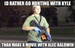 PHOTO I'd Rather Go Hunting With Kyle Rittenhouse Than Make A Movie With Alec Baldwin