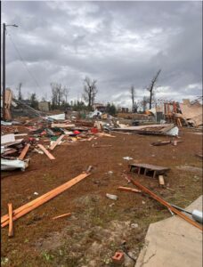 PHOTO Neighborhood In Marianna Florida Leveled To The Ground