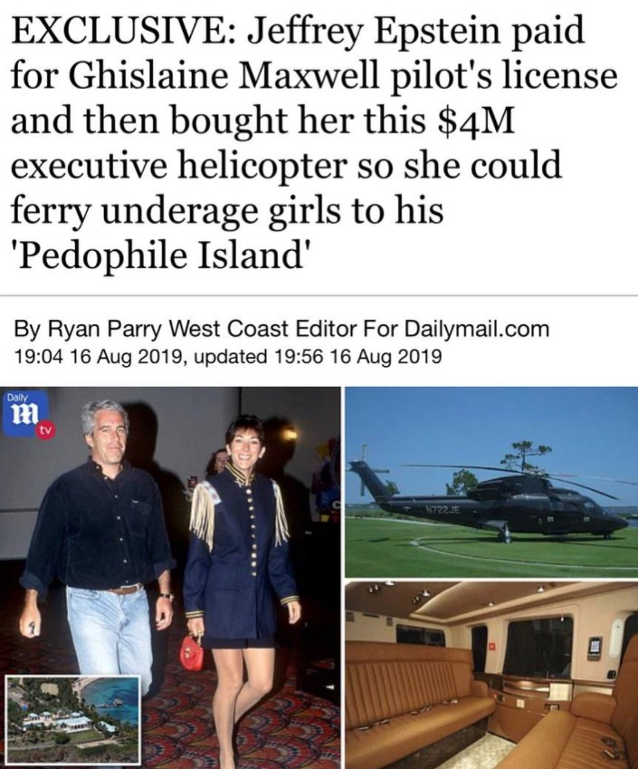 PHOTO Of Ghislaine Maxwell's Pilot's License To Transport Victims To