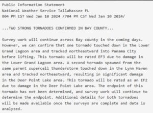 PHOTO Panama City Beach Florida Tornado Waa EF3 With 165 MPH Winds