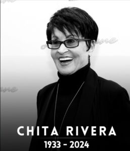 PHOTO RIP Chita Rivera 1933-2024