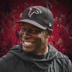 PHOTO Raheem Morris Sporting A Falcons Hat For The First Time As Head Coach