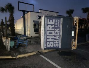 PHOTO Shore Shack Pizza Joint In Panama City Beach Damaged By Tornado