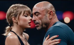 PHOTO Taylor Swift About To Give Dana White Look-A-Like A Smooch On The Lips