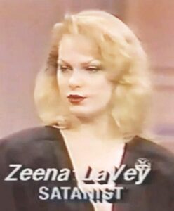 PHOTO Taylor Swift Has A Huge Resemblance To Zeena LaVey Who Is The Daughter Of Church Of Satan Founder Anton LaVey