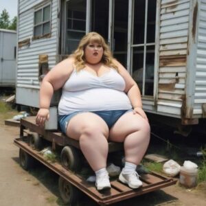 PHOTO Taylor Swift If She Weighed 300 Pounds And Lived In A Trailer Park Meme