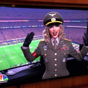 PHOTO Taylor Swift In An NFL Suite Dressed As A Flight Attendant