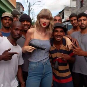 PHOTO Taylor Swift With Them Boys Holding A Loaded Gun