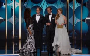 PHOTO There Was An Amazing Suits Cast Reunion At The Golden Globes Tonight