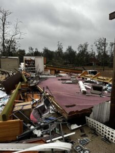 PHOTO What's Left Of Local Business Buildings In Panama City Beach Florida From Tornado