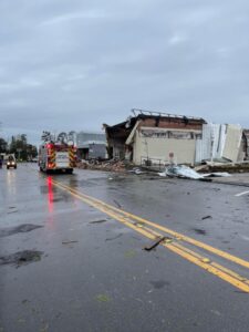 PHOTO What's Left Of Property In Cottonwood Alabama