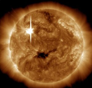 PHOTO Of Solar Flare That Knocked Out AT&T Cell Phones On Thursday Meme