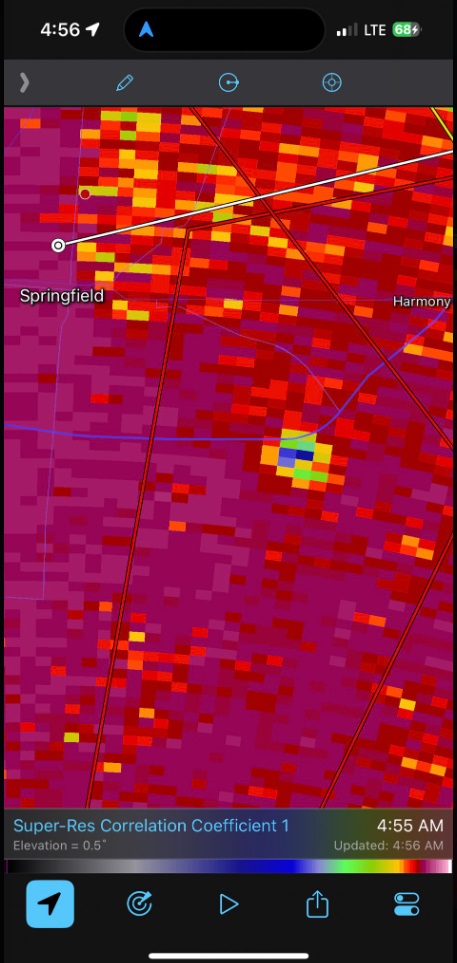 PHOTO Tornado In Springfield Ohio Was On The Ground For More Than 10