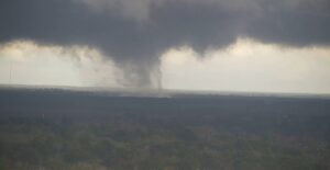 PHOTO Valdostra Georgia Tornado Just Kept Getting Bigger In Size As It Moved