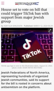 PHOTO Proof TikTok Is Being Banned In The US Because Israel Is Being Exposed