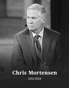 PHOTO RIP Chris Mortensen 1951-2024