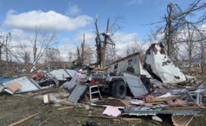 PHOTO This Neighborhood In Indian Lake Ohio Is Not Still Standing After Tornado Hit