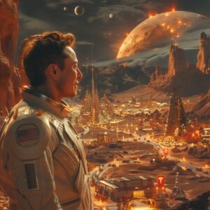 PHOTO What Elon Musk's City On Mars Will Look Like Meme