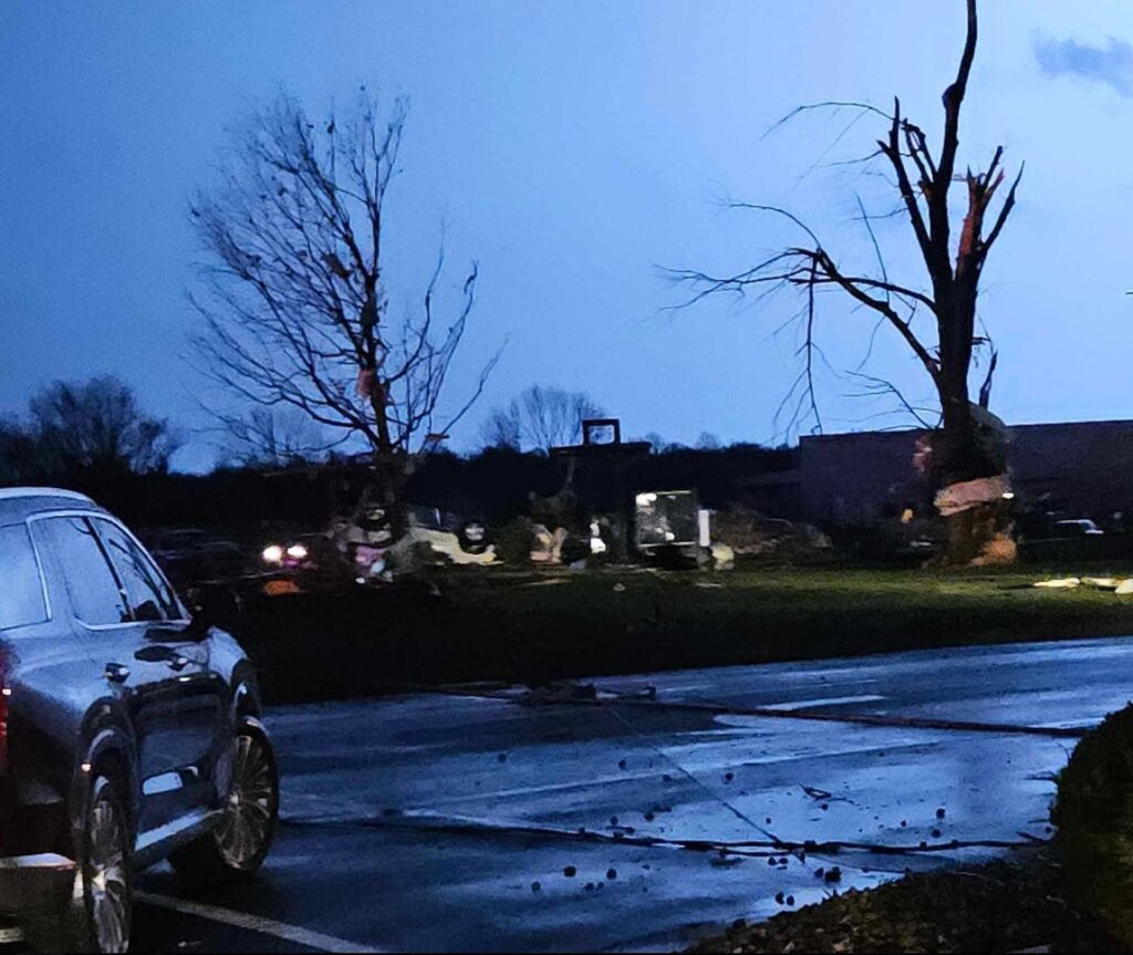 PHOTO Winchester Indiana Is No More After Massive Tornado Damage Wiped The Town Clean