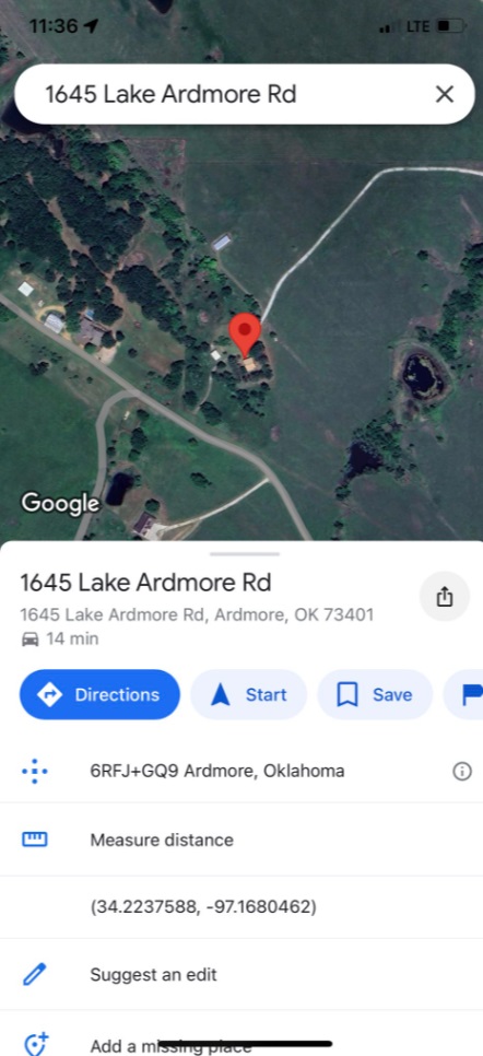 PHOTO Before And After Of 1645 Lake Ardmore Road In Ardmore Oklahoma ...