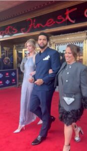 PHOTO Caleb Williams' Blonde Girlfriend Wasn't Very Excited About Walking The Red Carpet With Him