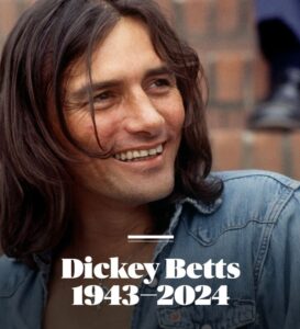 PHOTO RIP Dickey Betts 1943-2024
