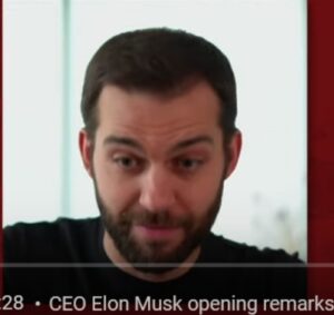 PHOTO Rob Hearing About A Chance Of New Tesla Vehicle In 2024