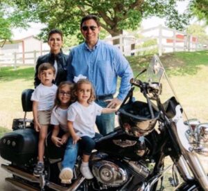 PHOTO Ron DeSantis With His Entire Family Kids And Wife On Motorcycle