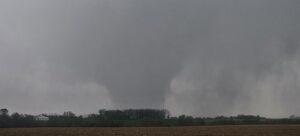PHOTO Salem Iowa Skies Got Very Dark During Tornado Storm