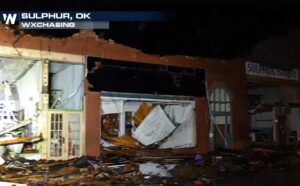 PHOTO Whats Left Of Sulphur Bakery In Oklahoma After Tornado Damaged It