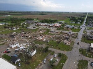 PHOTO Aerial Views Of Greenville Iowa Tornado Damage From Above