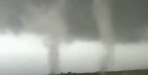 PHOTO Insane Tornado Vortices In Winthorst Texas