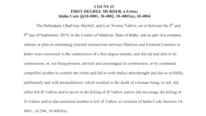 PHOTO Judge Boyce Might Be Forced To Dismiss Count 4 In The Murder Trial Because Of An Error Prosecutors Appear To Have Made