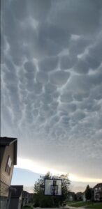 PHOTO Mammatus Clouds Near Des Moines After Tornado