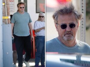 PHOTO Matthew Perry The Last Time He Was Out In Public Before He Died