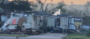 PHOTO Mobile Homes Didn't Stand A Chance Agains Tornado In Barnsdall Oklahoma